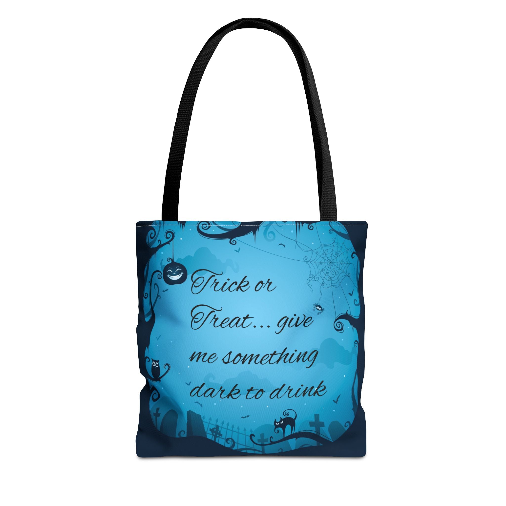 Tote Bag - Coffee Halloween Design