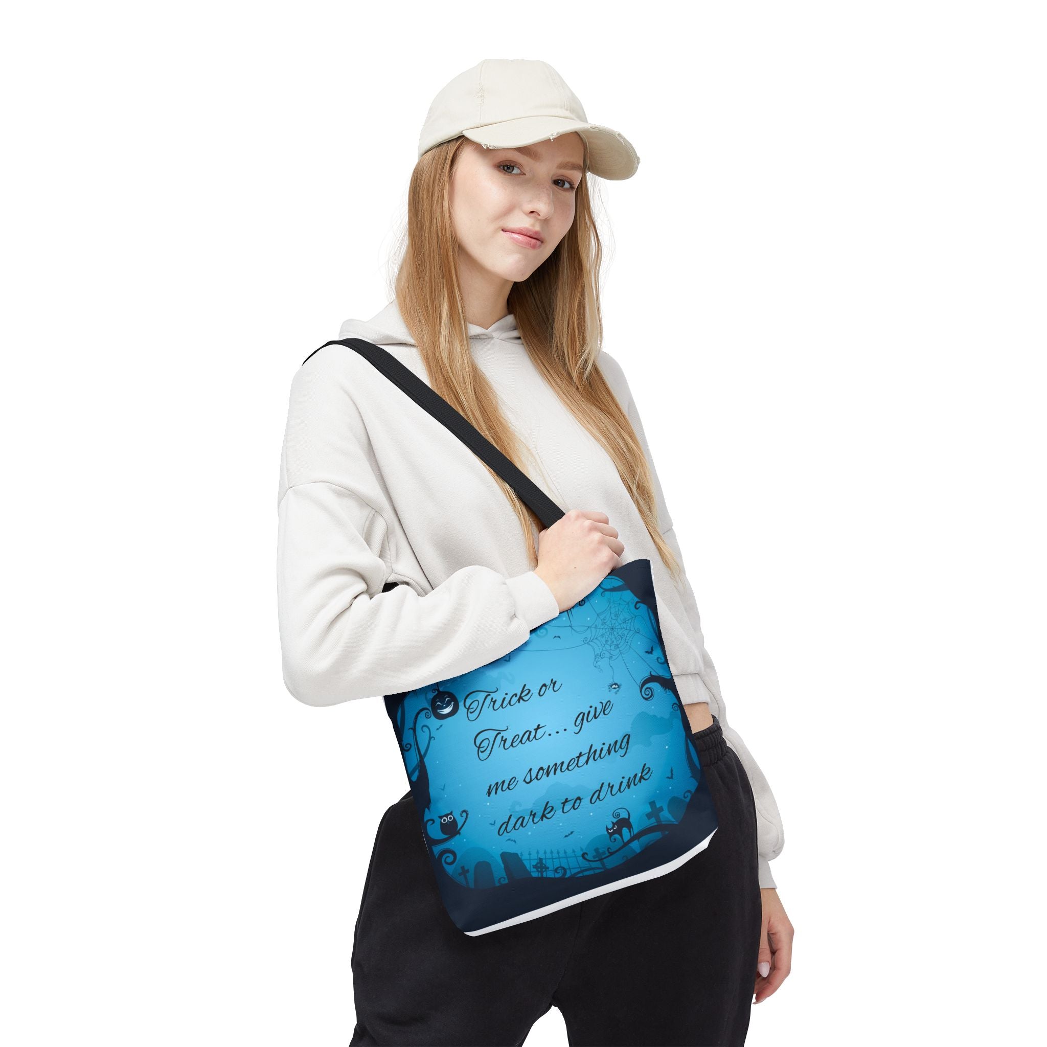 Tote Bag - Coffee Halloween Design