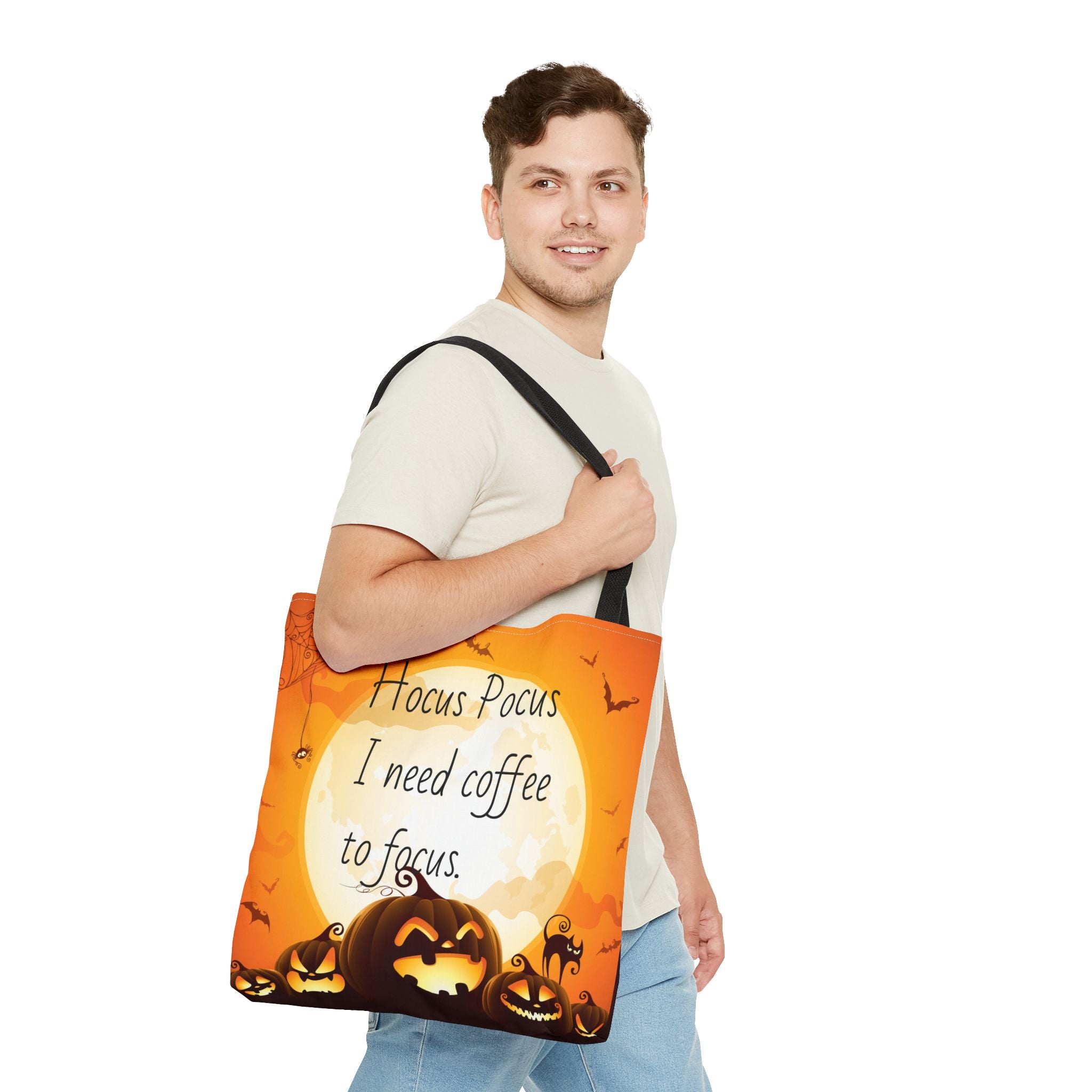 Halloween Coffee Tote Bag