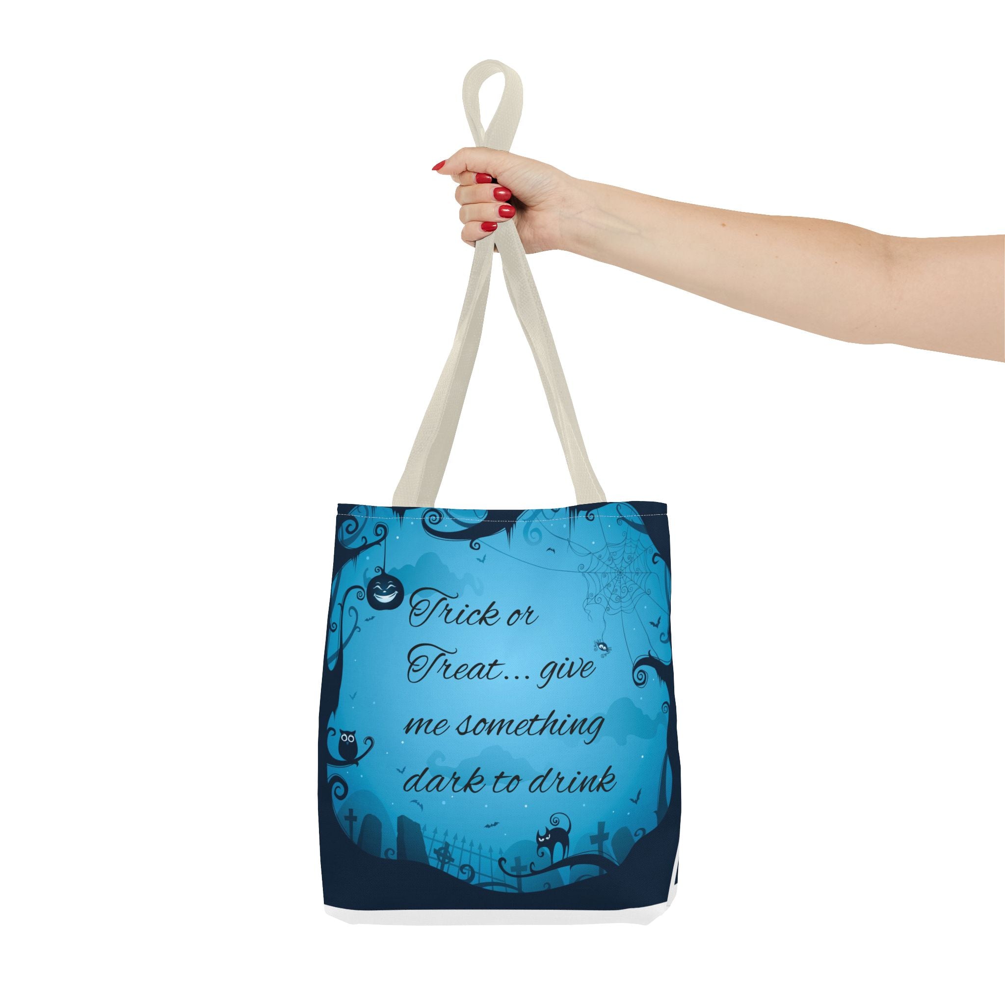 Tote Bag - Coffee Halloween Design