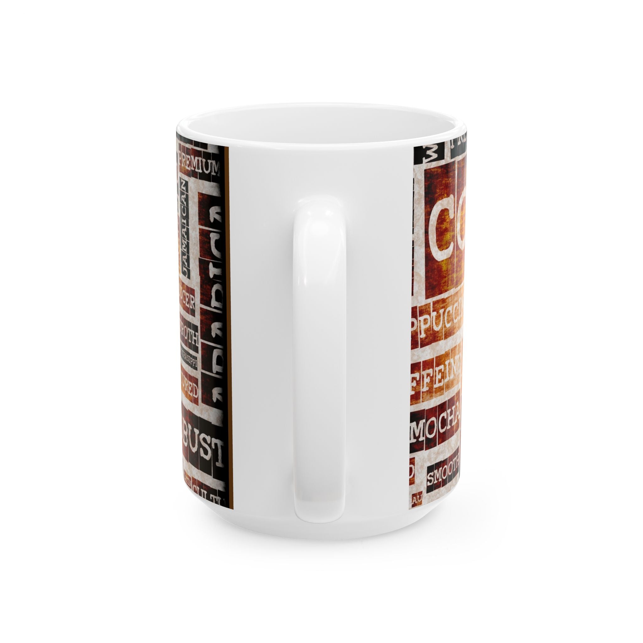 Coffee Lover's Ceramic Mug, Cozy Vibes, Perfect Gift for Coffee Enthusiasts, Espresso Cup, Kitchen Decor, Home or Office Use