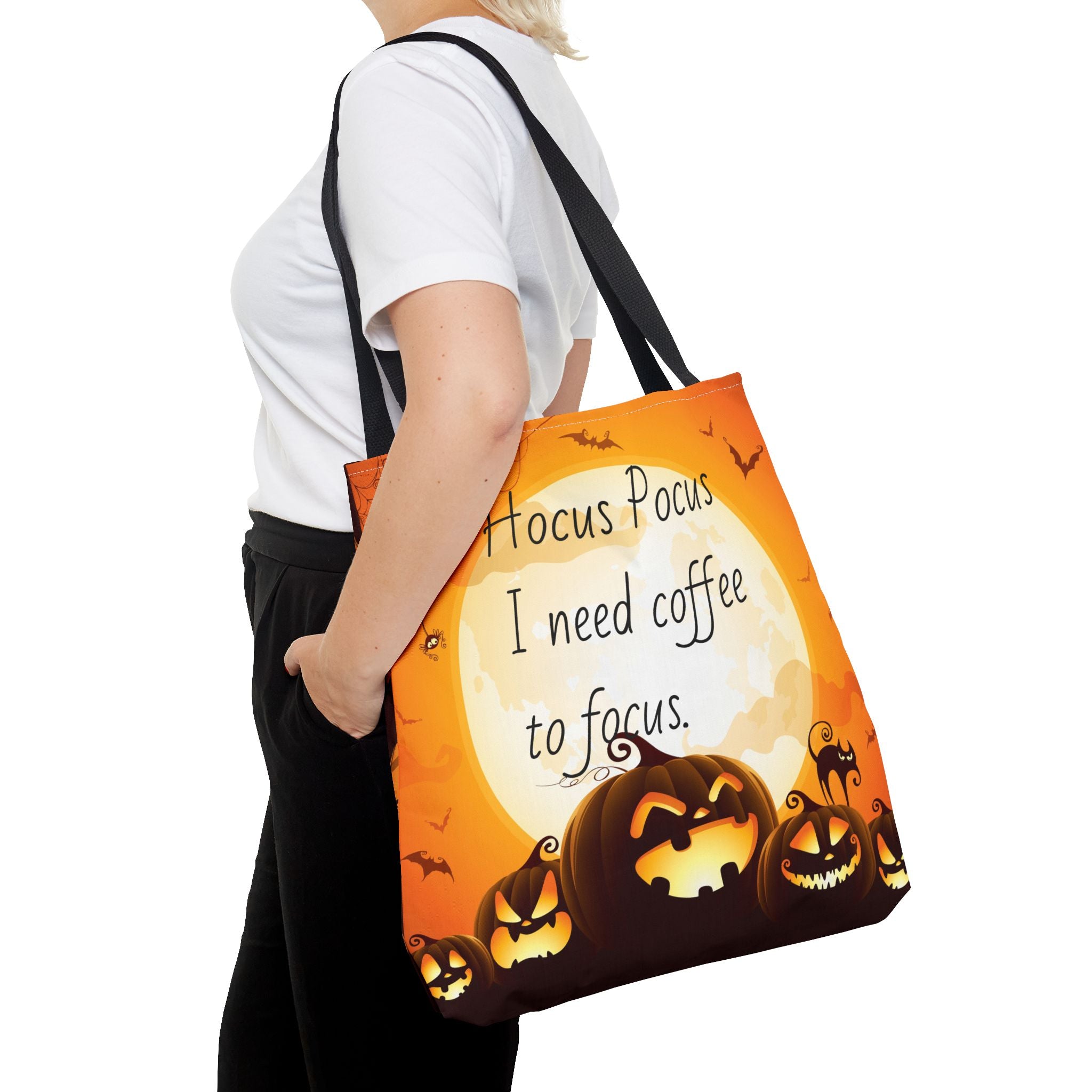 Halloween Coffee Tote Bag