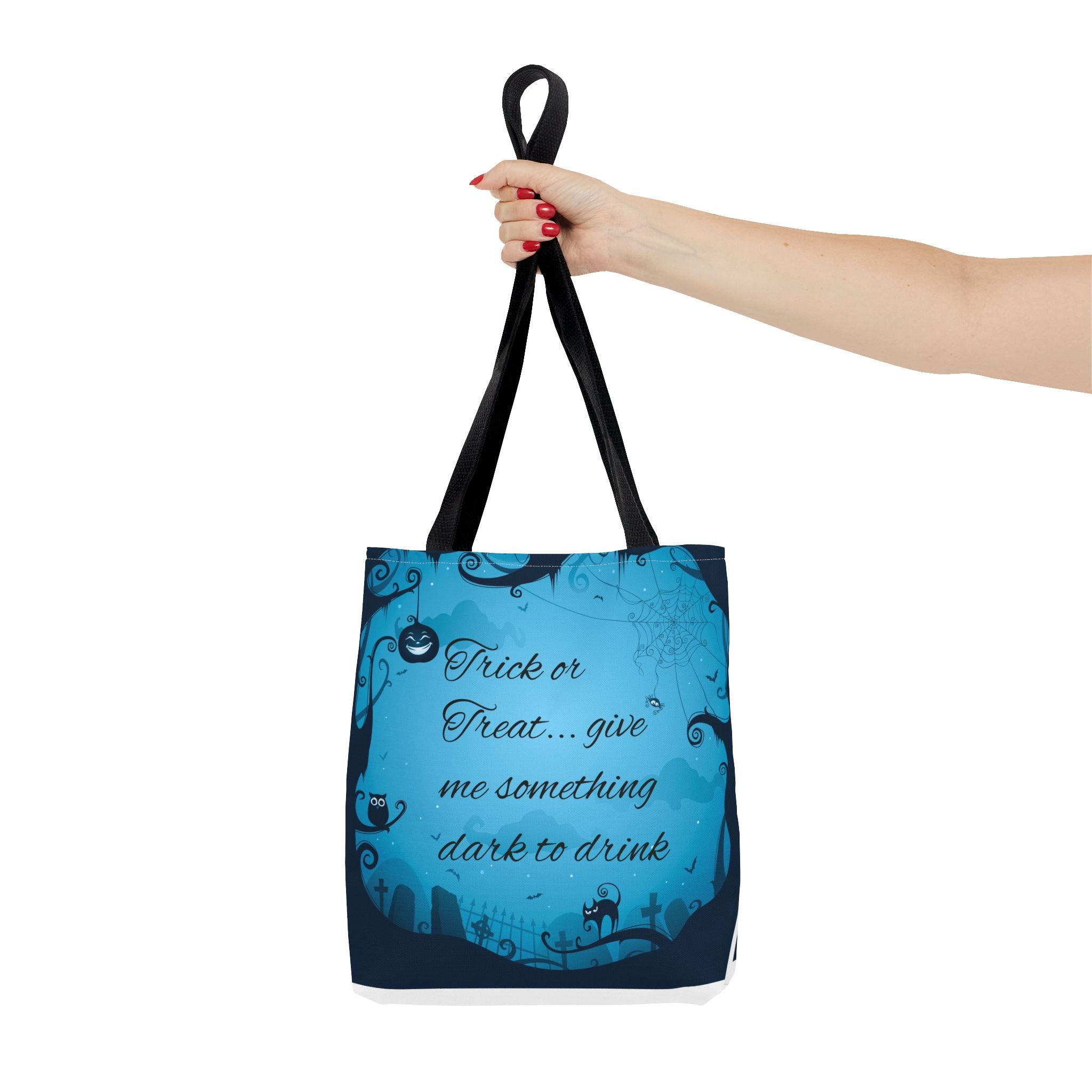 Tote Bag - Coffee Halloween Design