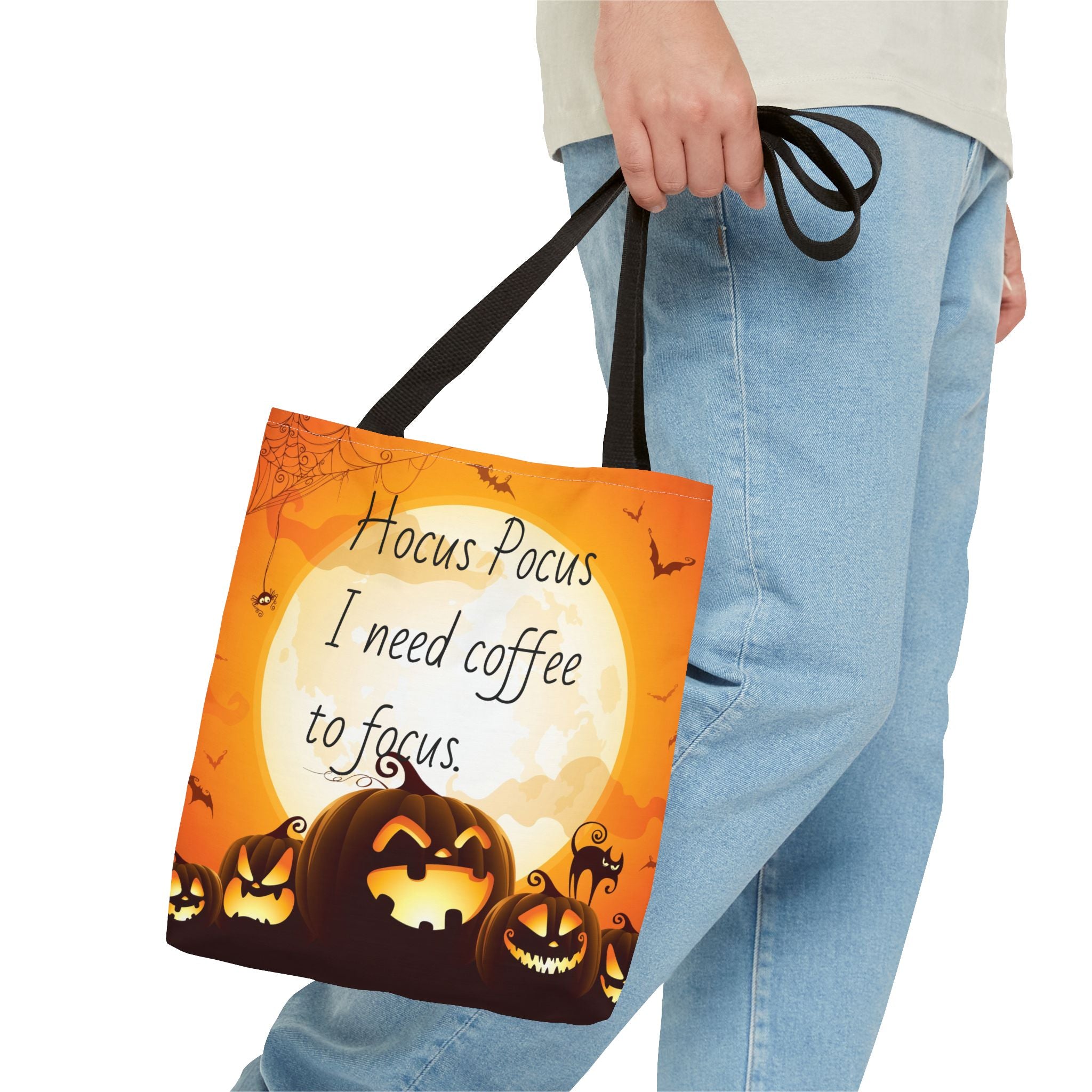 Halloween Coffee Tote Bag