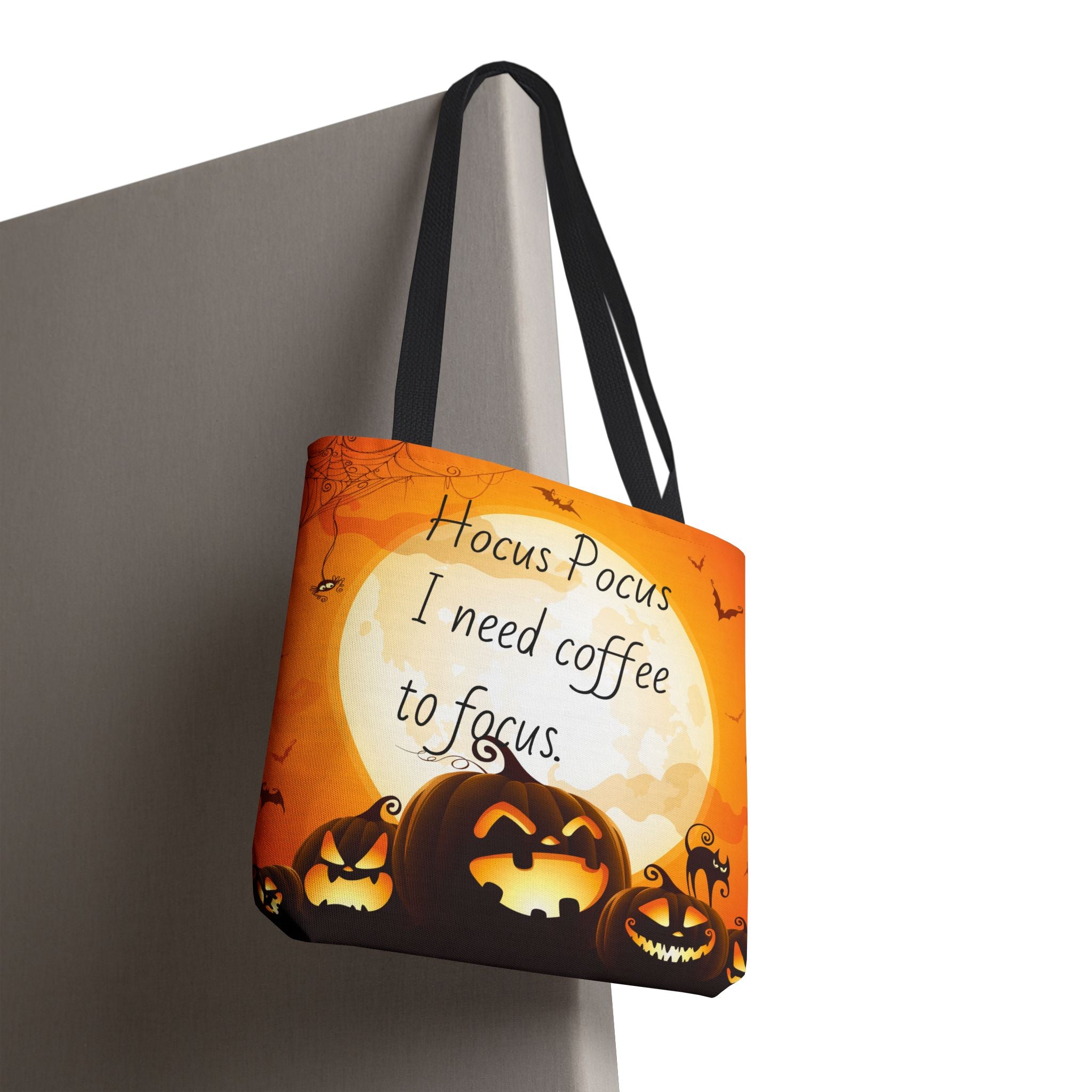 Halloween Coffee Tote Bag