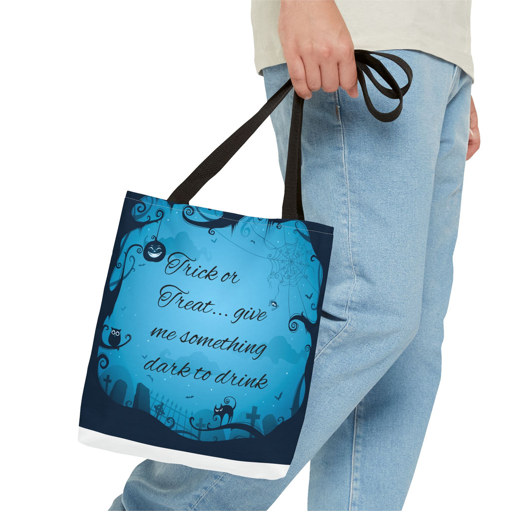 Tote Bag - Coffee Halloween Design