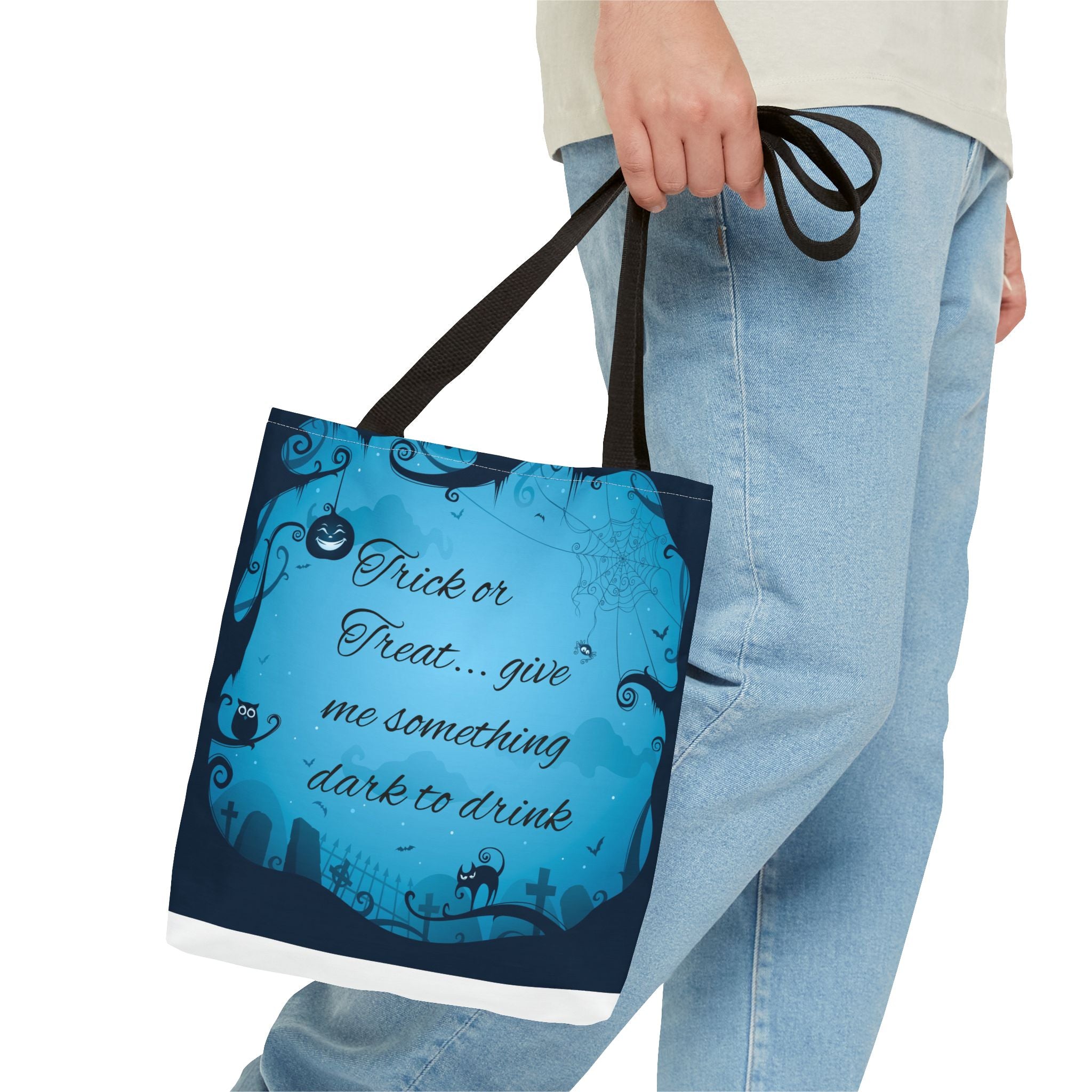 Tote Bag - Coffee Halloween Design