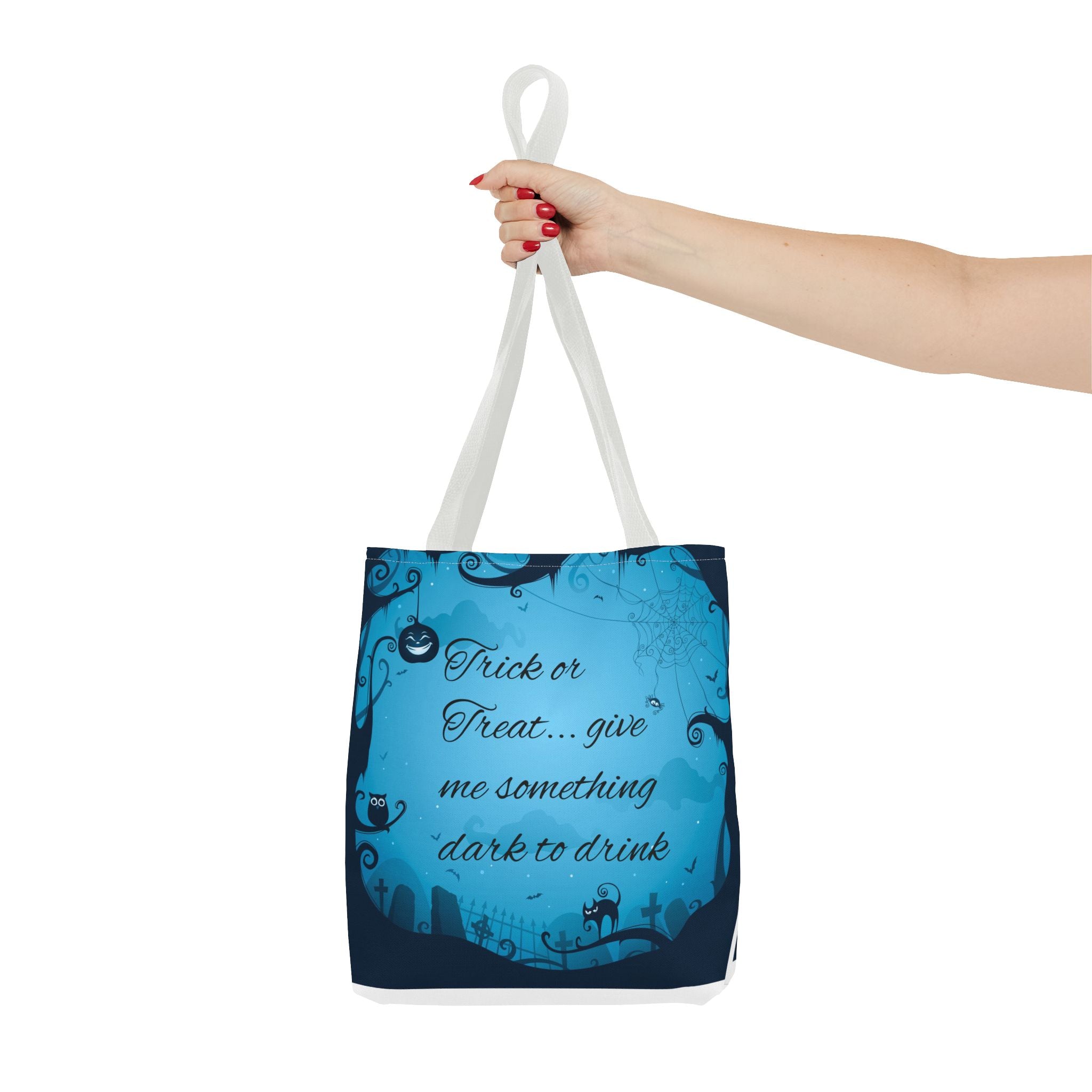 Tote Bag - Coffee Halloween Design