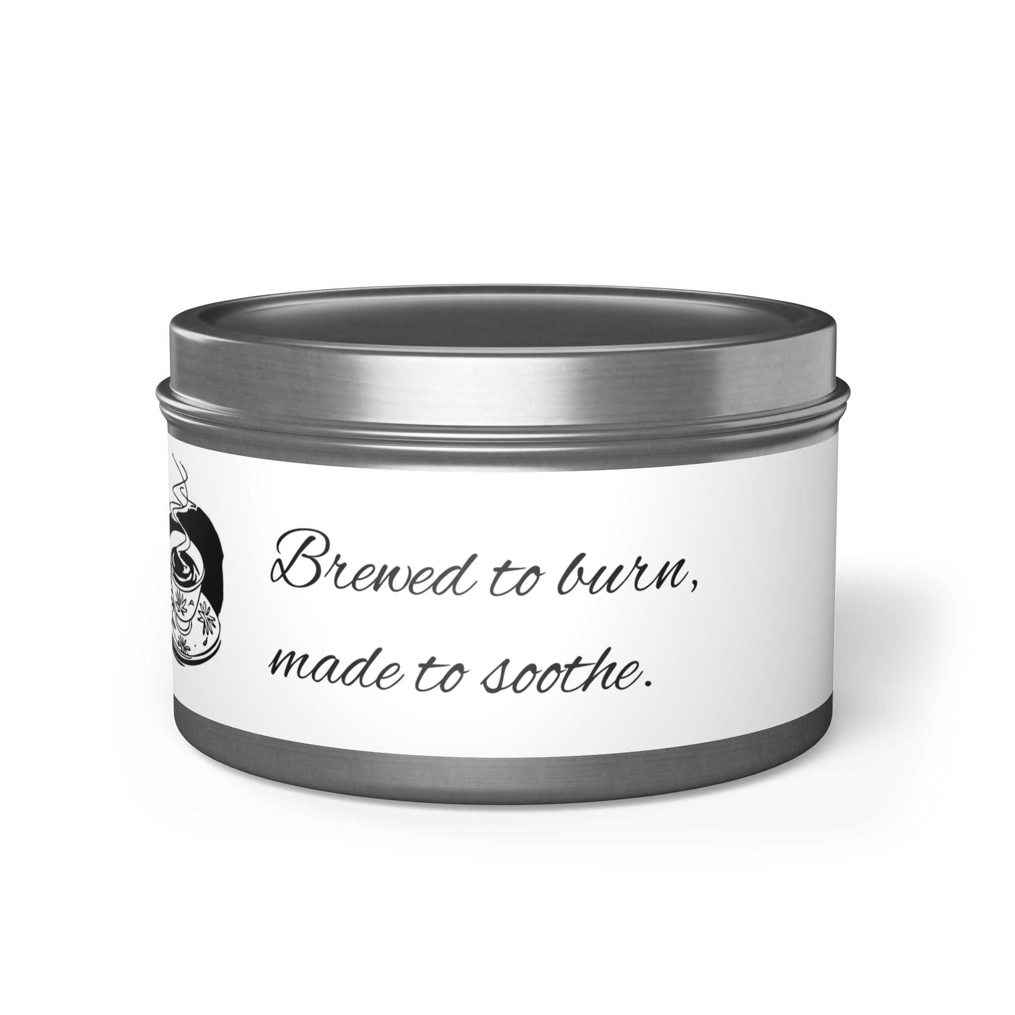Soothing Tin Candles - Brewed to Burn, Made to Soothe, Aromatherapy, Home Decor, Gift Idea, Relaxation Essentials