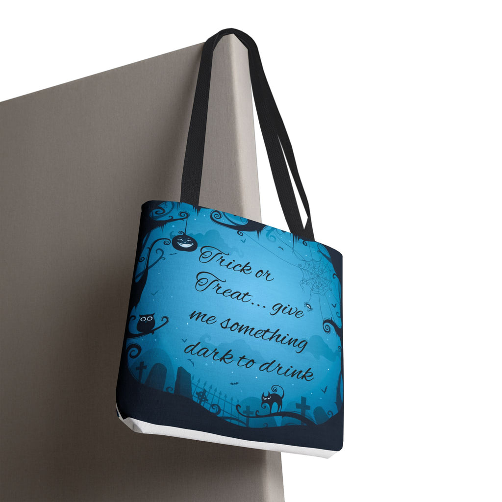 Tote Bag - Coffee Halloween Design