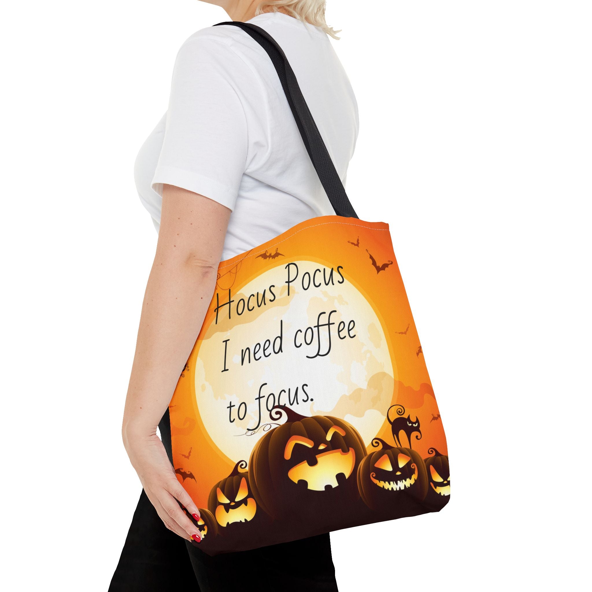 Halloween Coffee Tote Bag