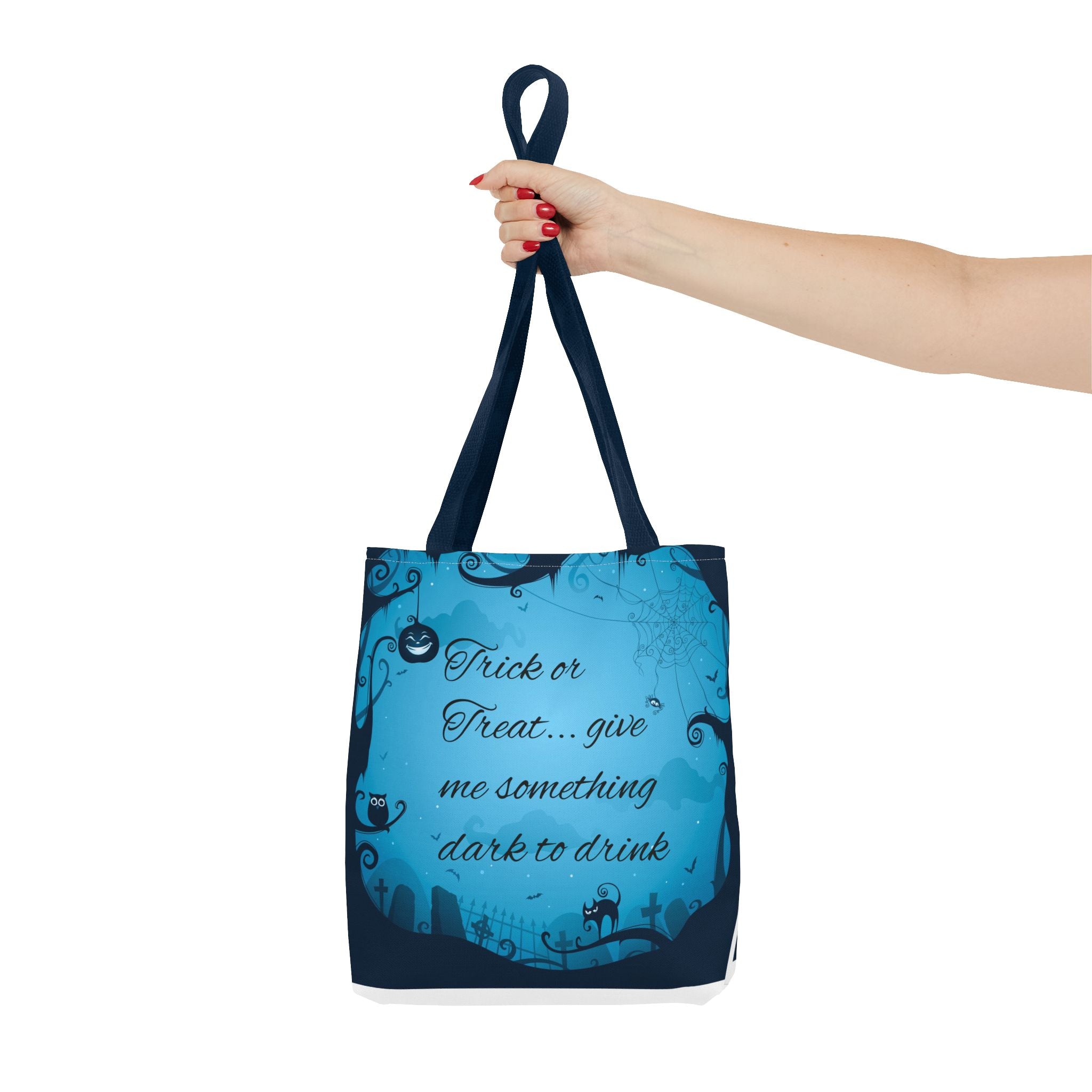 Tote Bag - Coffee Halloween Design