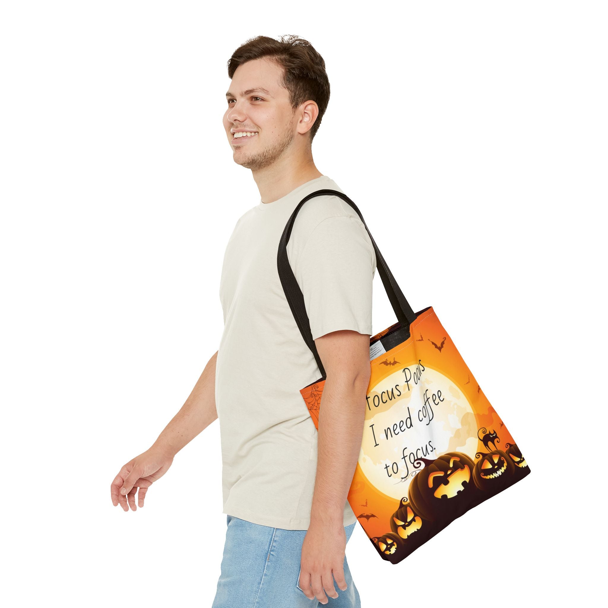 Halloween Coffee Tote Bag